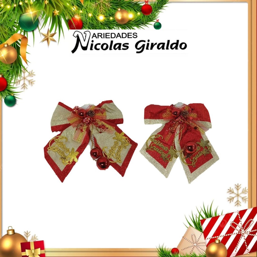 ADORNO MOÑO NAVIDEÑO GIGANTE 