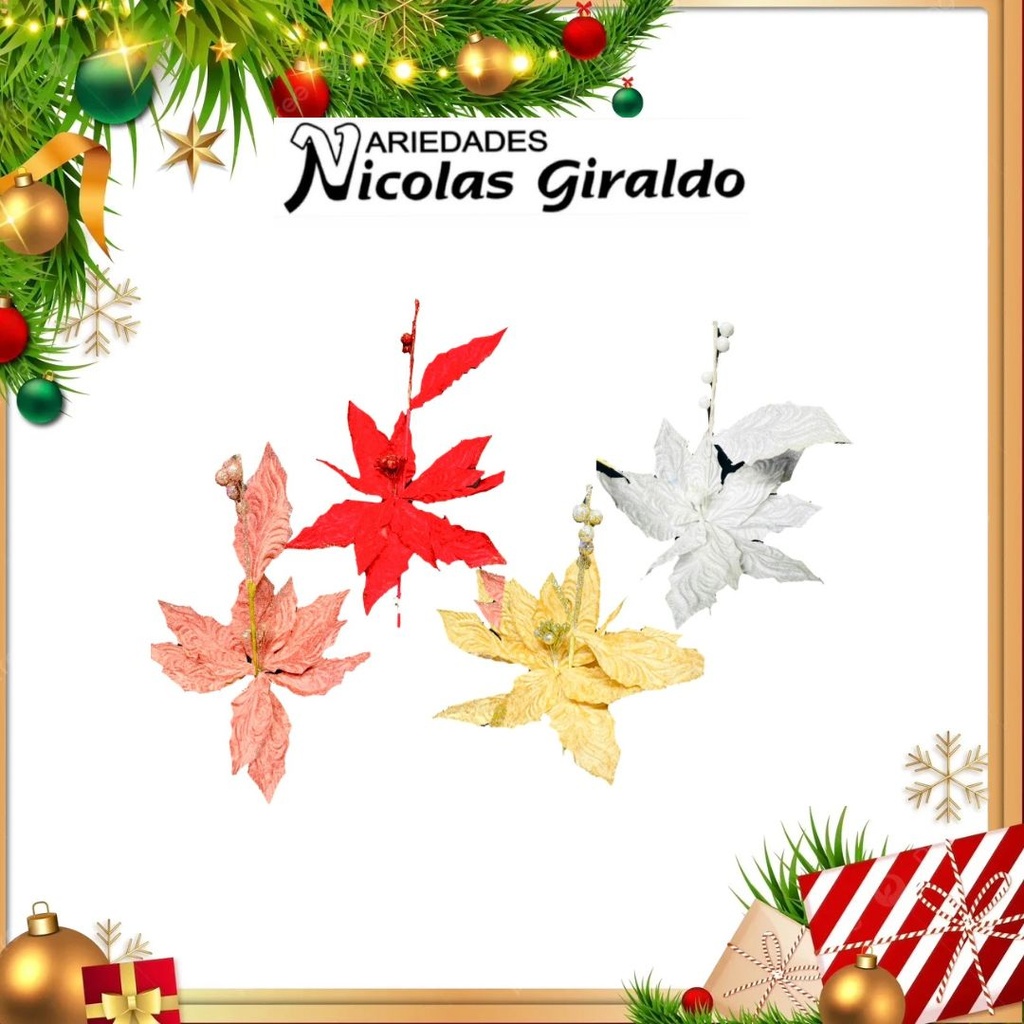 @FLOR NAVIDAD GRANDE