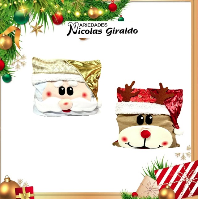 @FORRO PARA COJIN NAVIDEÑO 