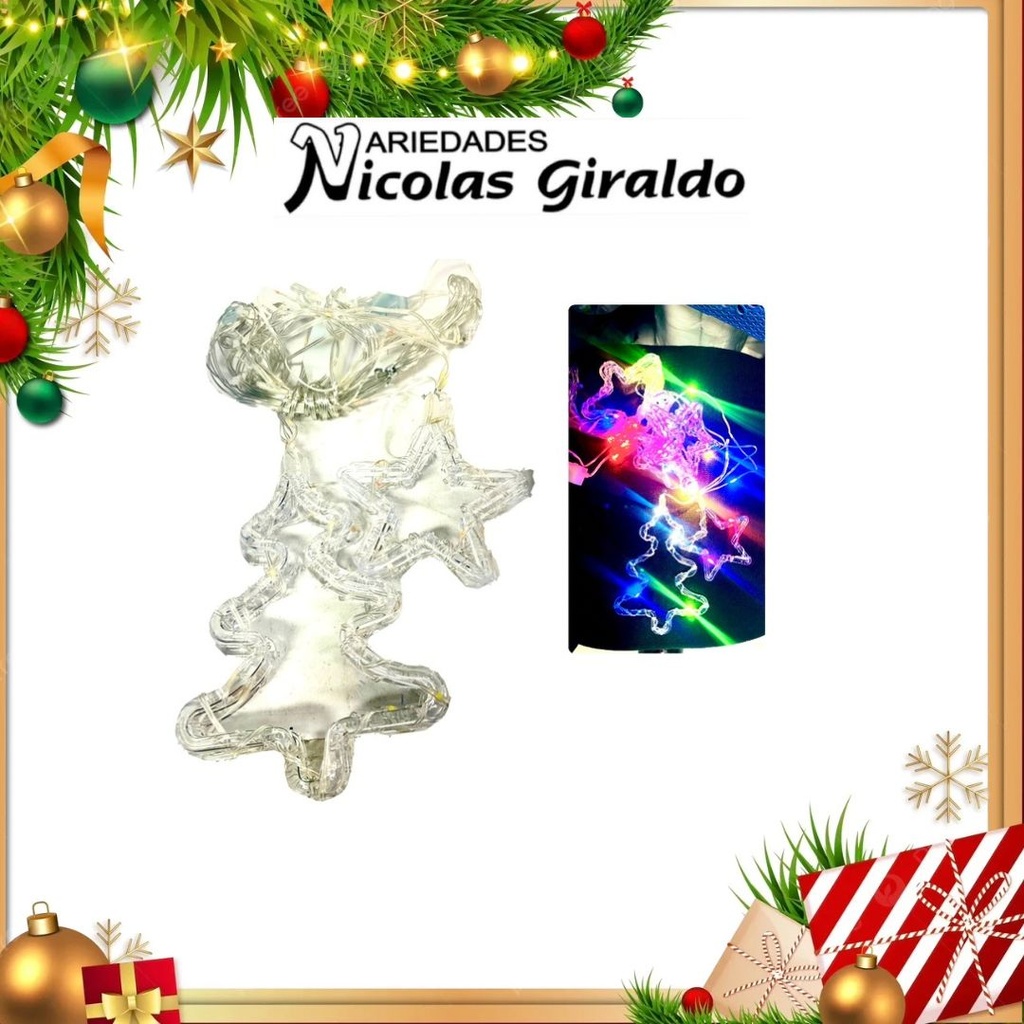 @INSTALACION CORTINA ARBOL-ESTRELLA X130L 3MTS