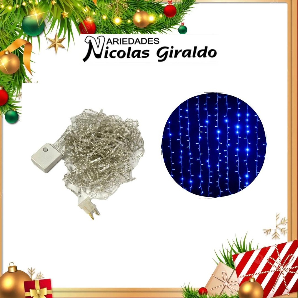 @INSTALACION CORTINA 200L AZUL 6MTS CABLE TRANS