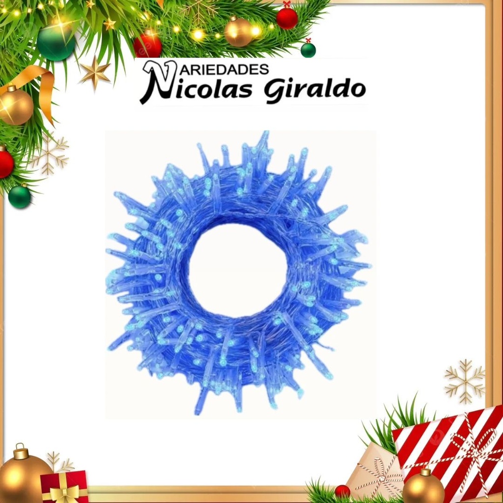 @INSTALACION LED X100L LINEAL AZUL 9 MTS CABLE TRANS