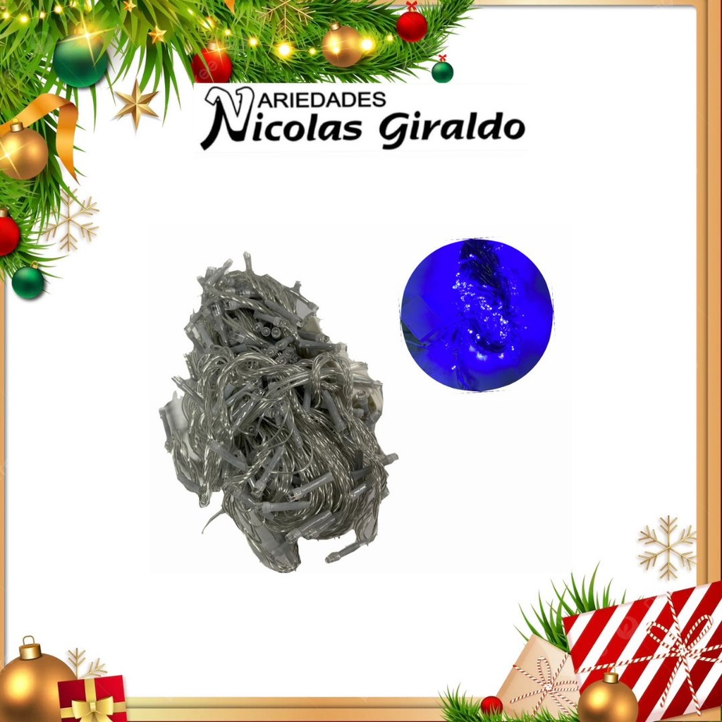 @INSTALACION LED X200L LINEAL AZUL 18 MTS CABLE TRANS