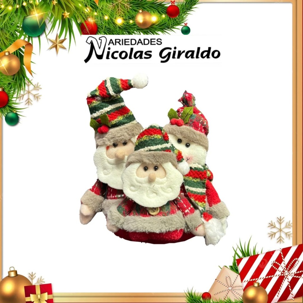 @MUÑECO NAVIDAD COUNTRY X3