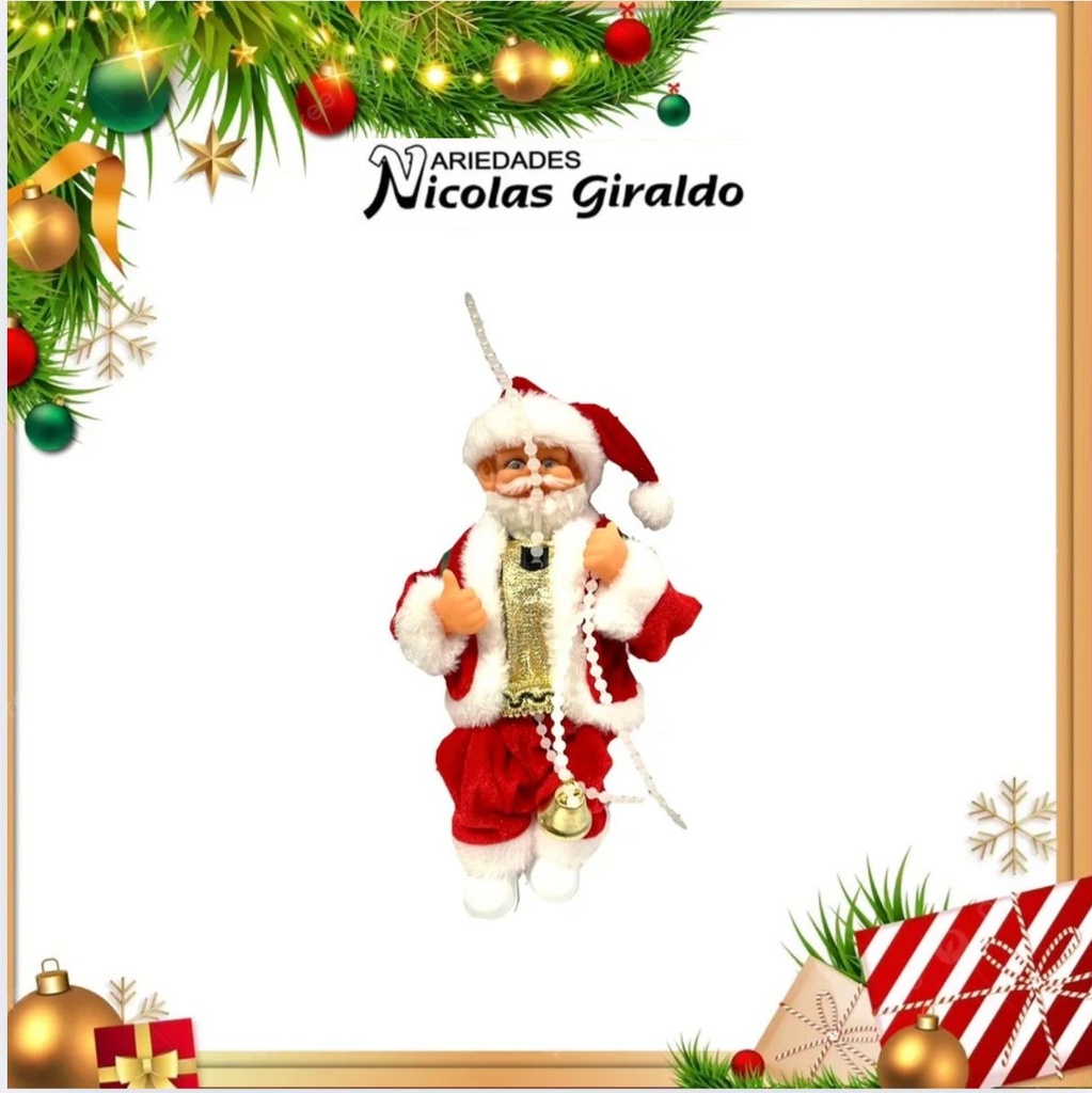 @PAPA NOEL PILAS MUSICAL ESCALADOR