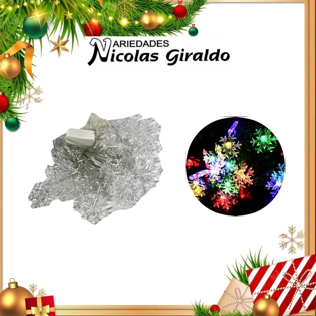 @INSTALACION FIGURA LED NIEVE X20L 4 MTS 