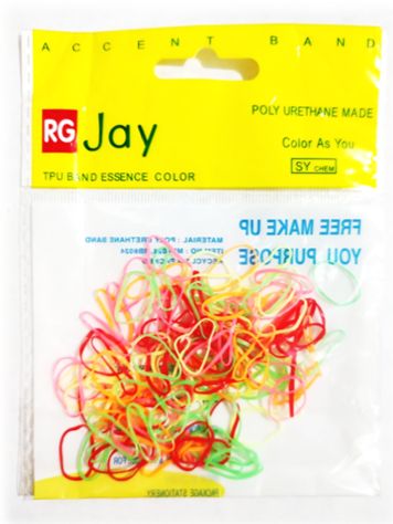 Caucho gomelo delgado color bolsa x12