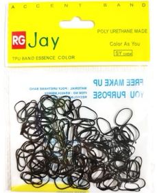 Caucho gomelo delgado negro bolsa x12