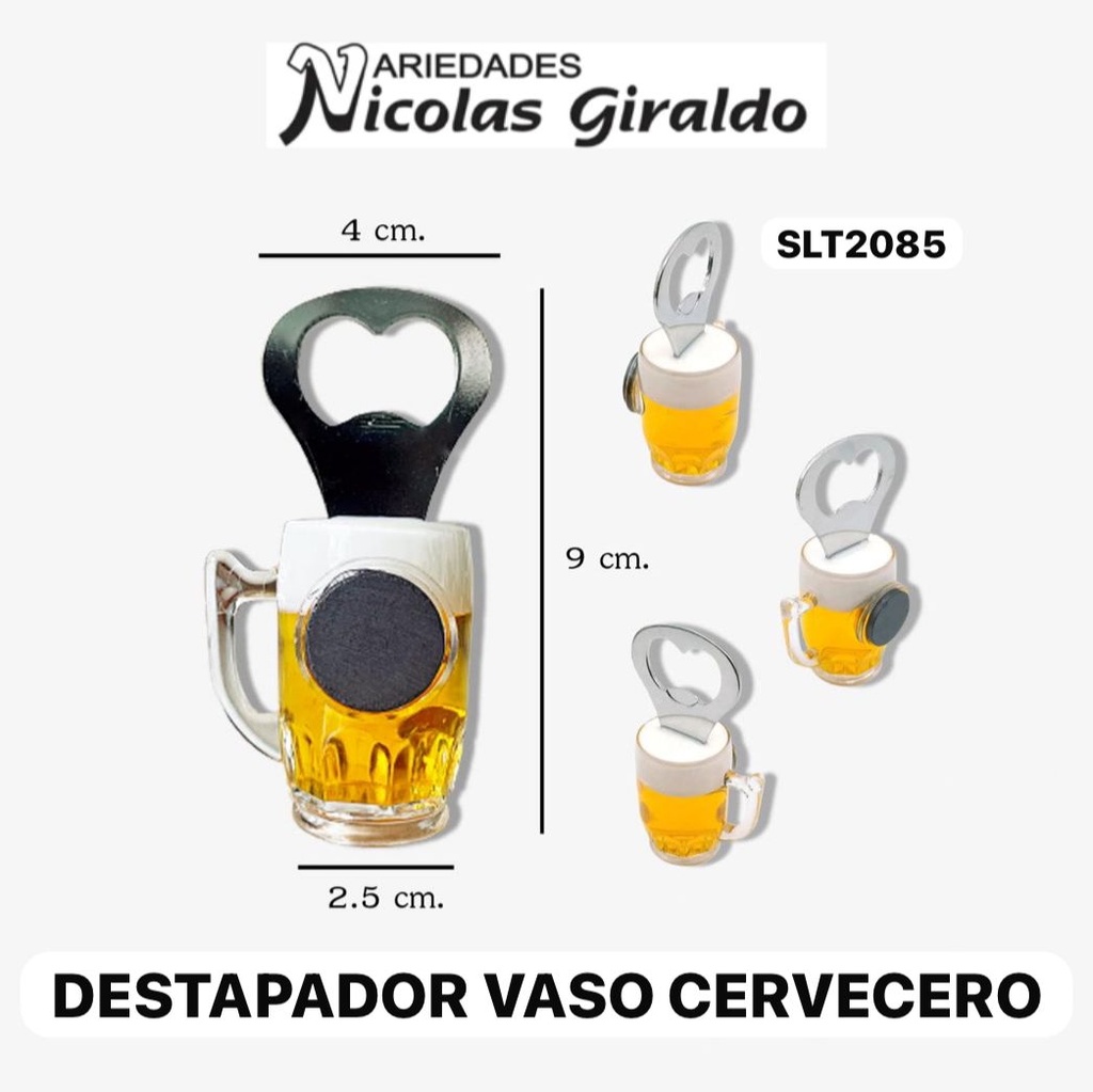 @Destapador vaso cervecero