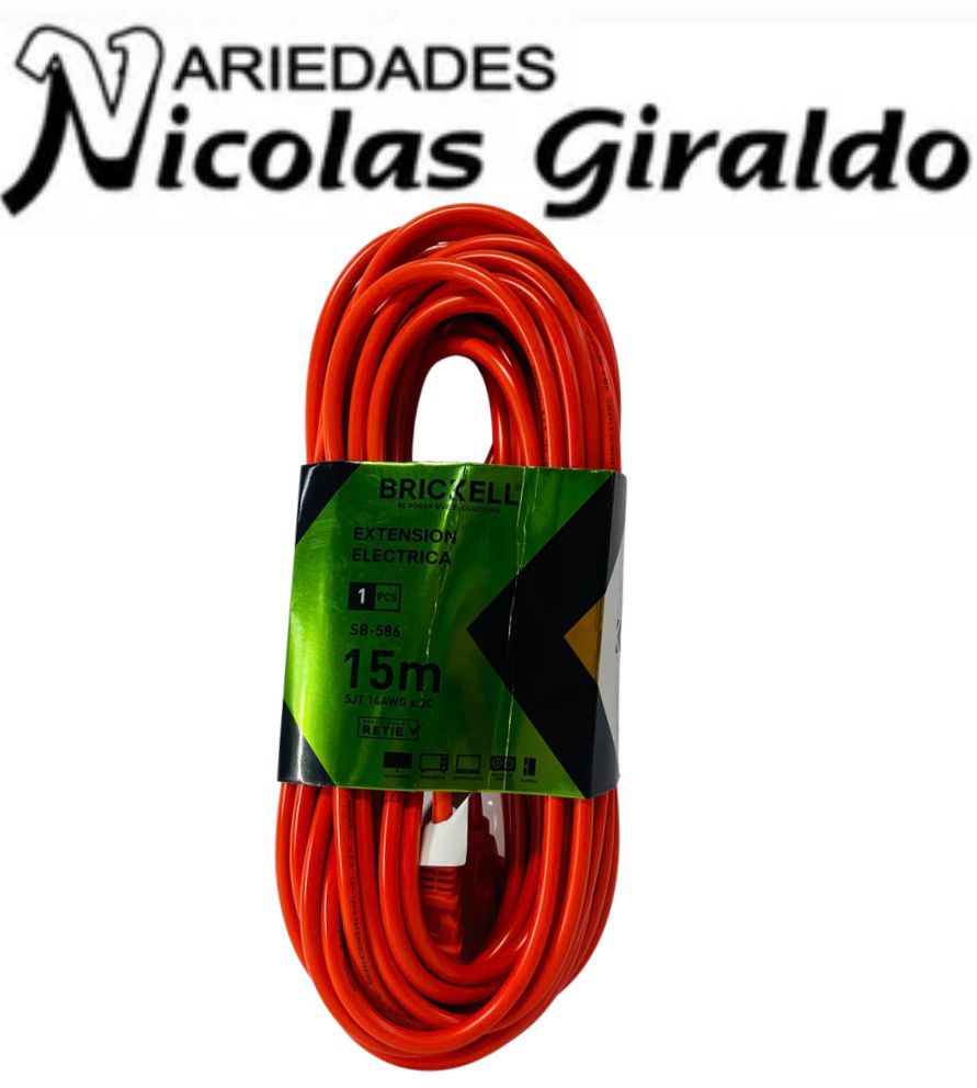 Extension naranja brickell x15 metros