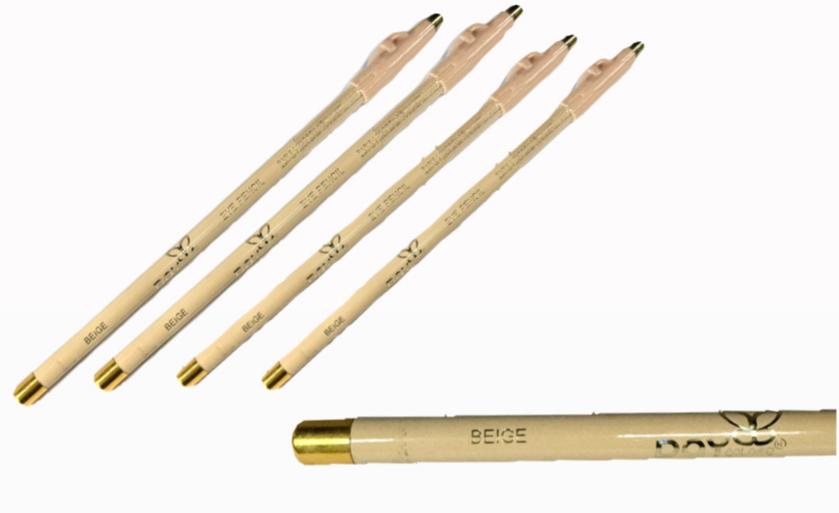 @Lapiz ojos sencillo beis claro x12 