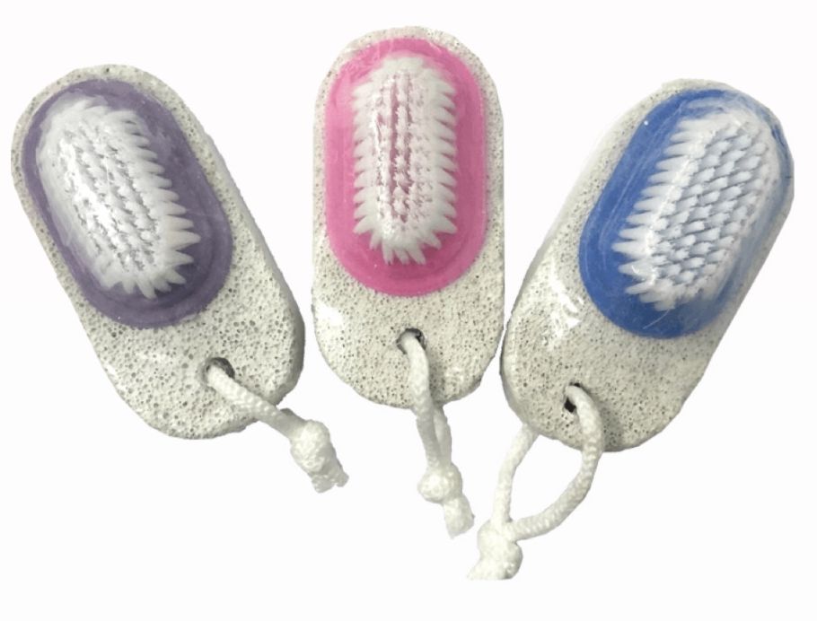 Piedra pomes con cepillo X1 bolsa X12 (DN2727)