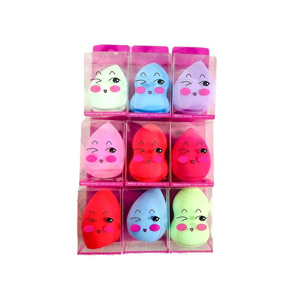 Pomo maquillador gota en acetato PQT X12