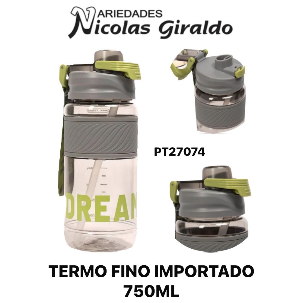 Termo fino importado 750ml