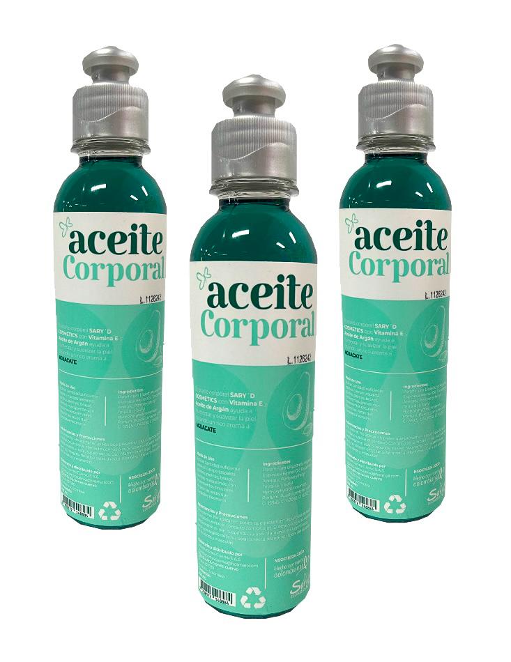 Aceite corporal saryd aguacate x 250