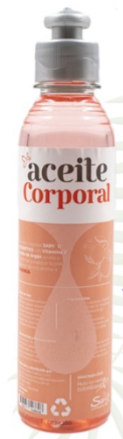 Aceite corporal saryd x250 naranja
