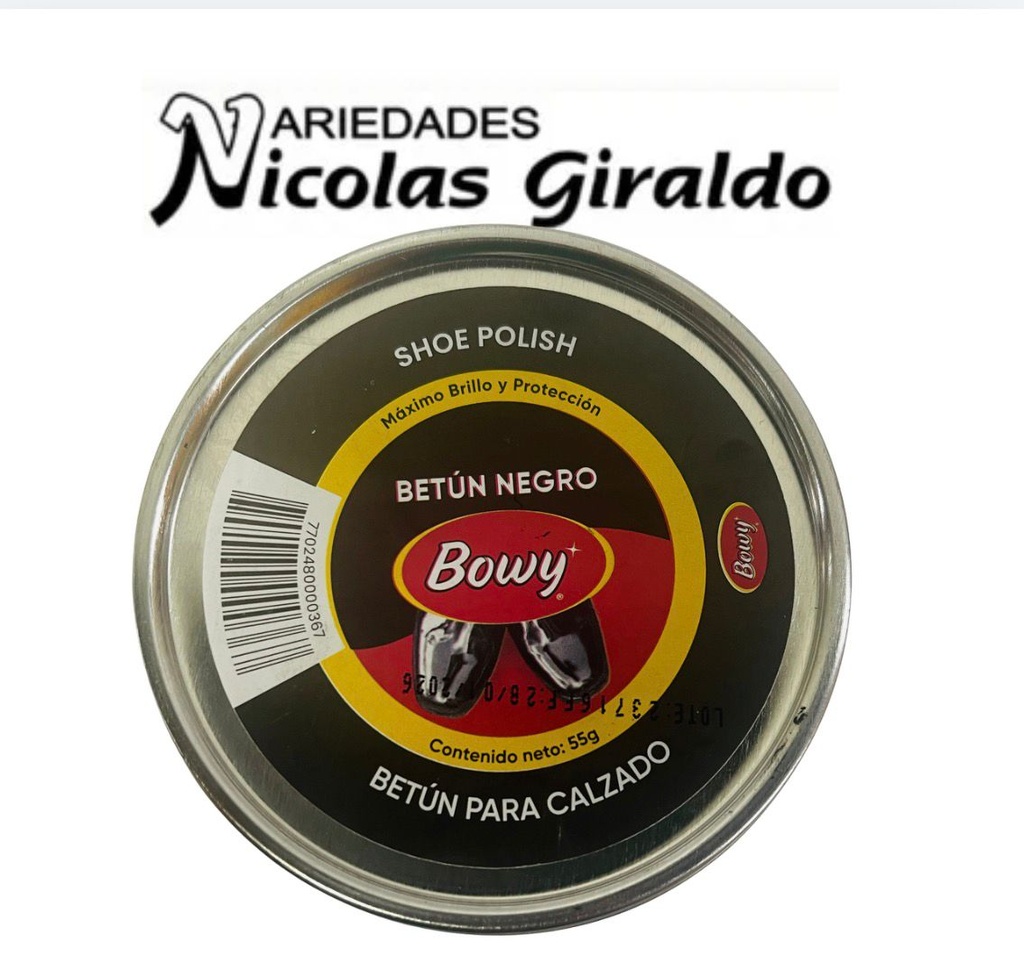 (0726) Betun bowy #3 negro