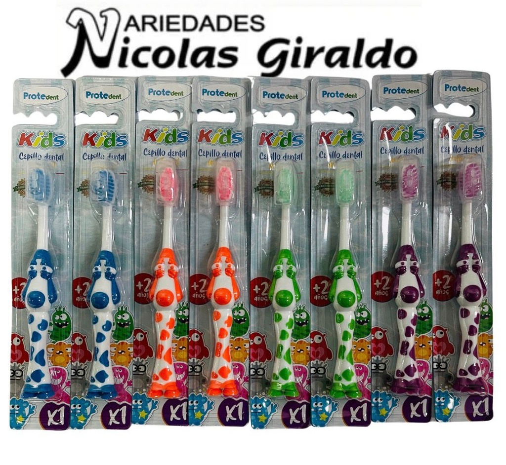 Cepillo dental infantil protedent