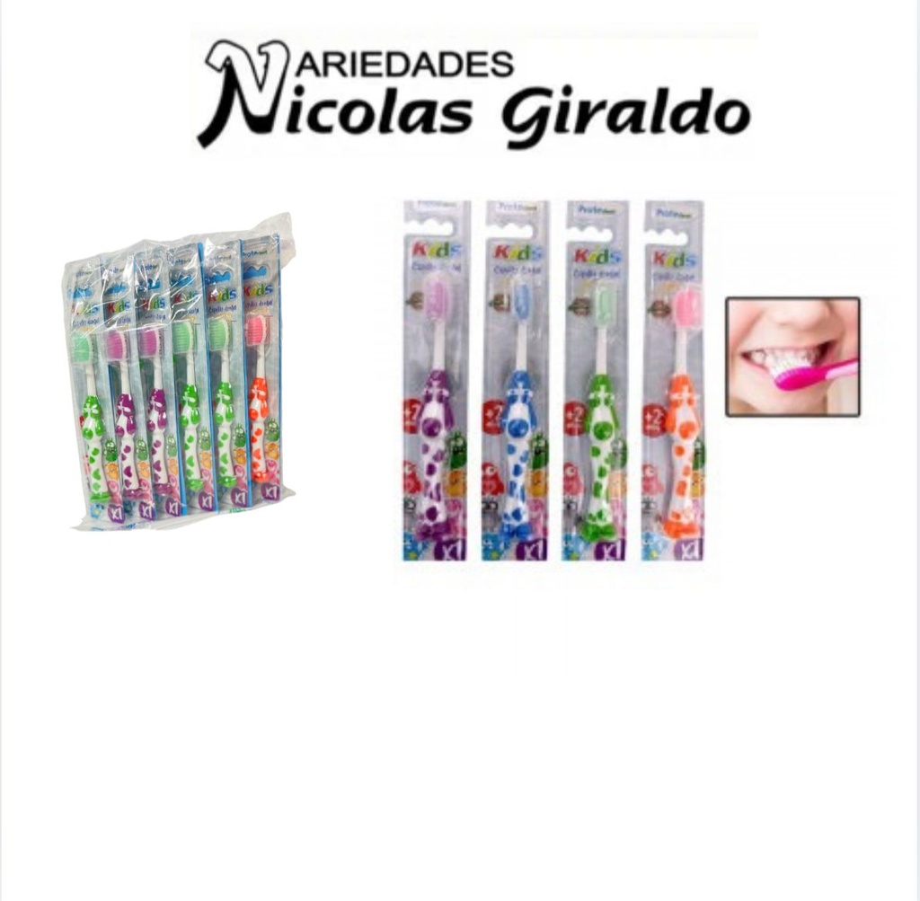 Cepillo dental infantil protedent