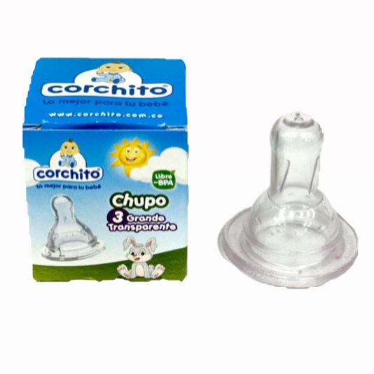 Chupa tetero corchito en caja PQT X12 