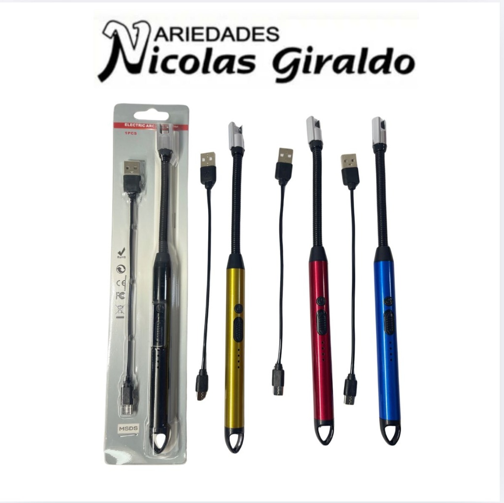 Encendedor recargable de plasma 