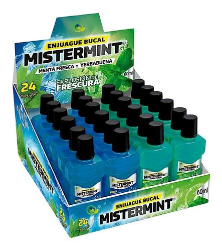 Enjuague bucal mistermint pequeño
