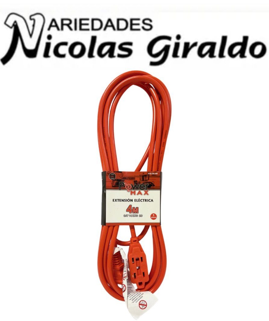 Extension naranja power max x4 MTS