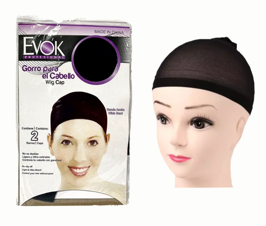 Gorro negro media velada paquete x12 (0892-1)