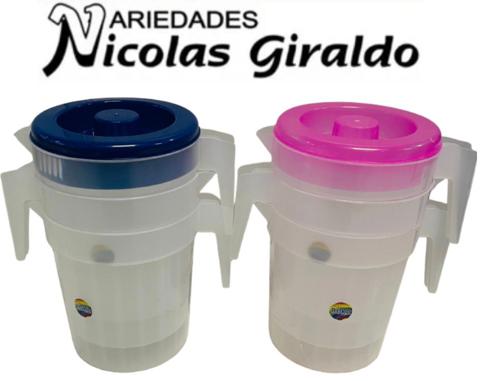 Jarra 4 litros sencilla bolsa x6 