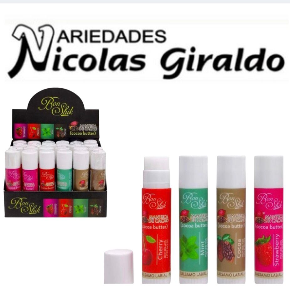 Manteca cacao bonshik caja x24