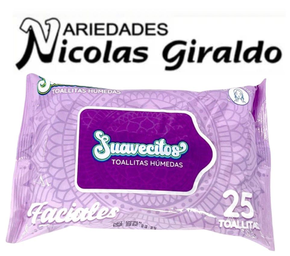 Pañito facial x25