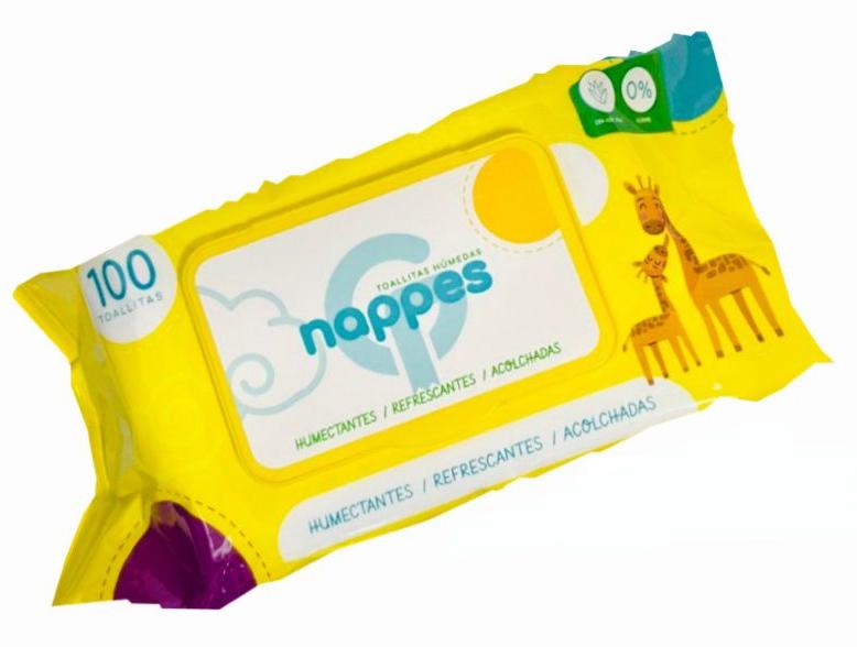 Pañitos humedo nappes x100