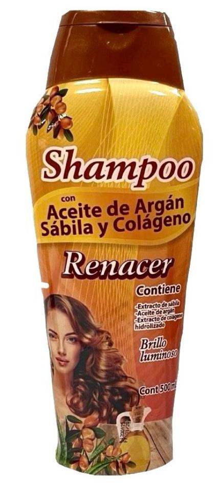 Shampoo renacer x500ml aceite argan