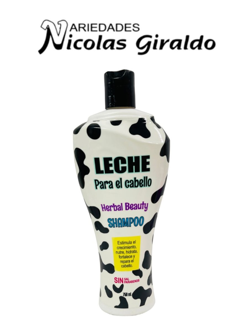Shampoo Yenny sensual leche x750