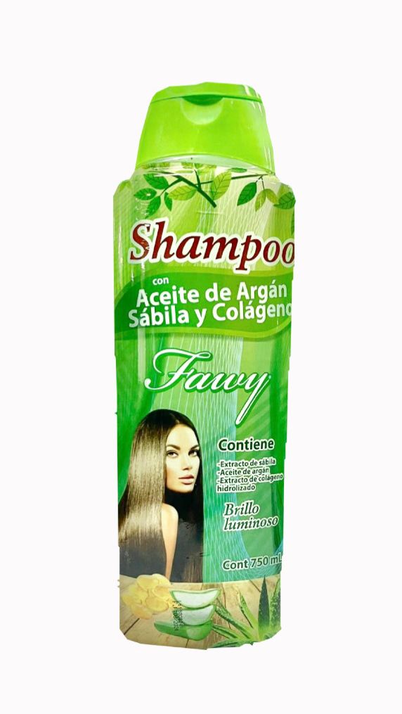 Shampoo fawy x750 aceite argan