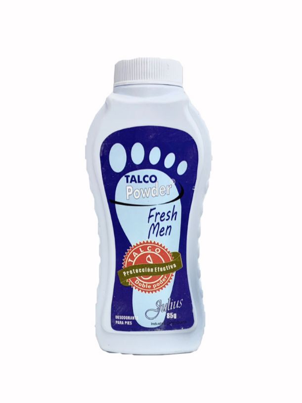 Talco powder fresh men x85 julius pequeño