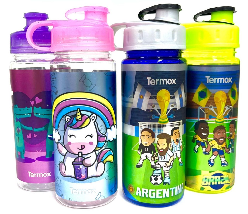 Termo pink etiqueta metalizada X500ml