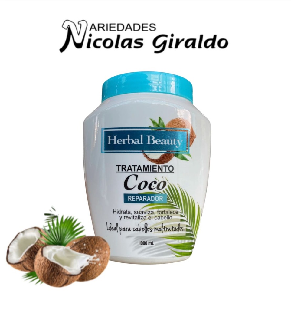 Tratamiento pote x1000ml coco