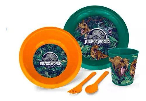 Vajilla personajes wantu jurassic