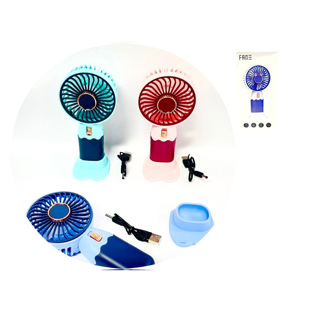 Ventilador recargable portatil pequeño
