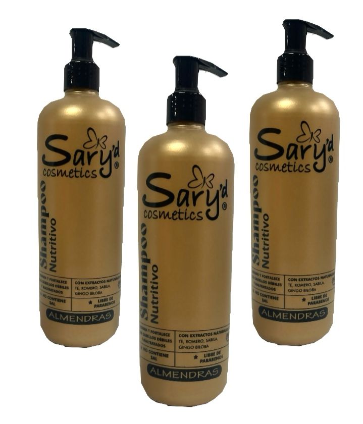 shampoo nutritivo saryd x500 ml dorado