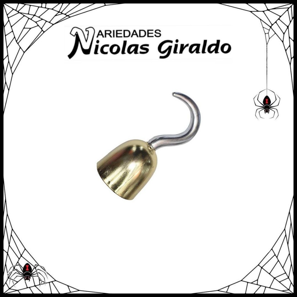 @Gancho halloween de pirata con manga