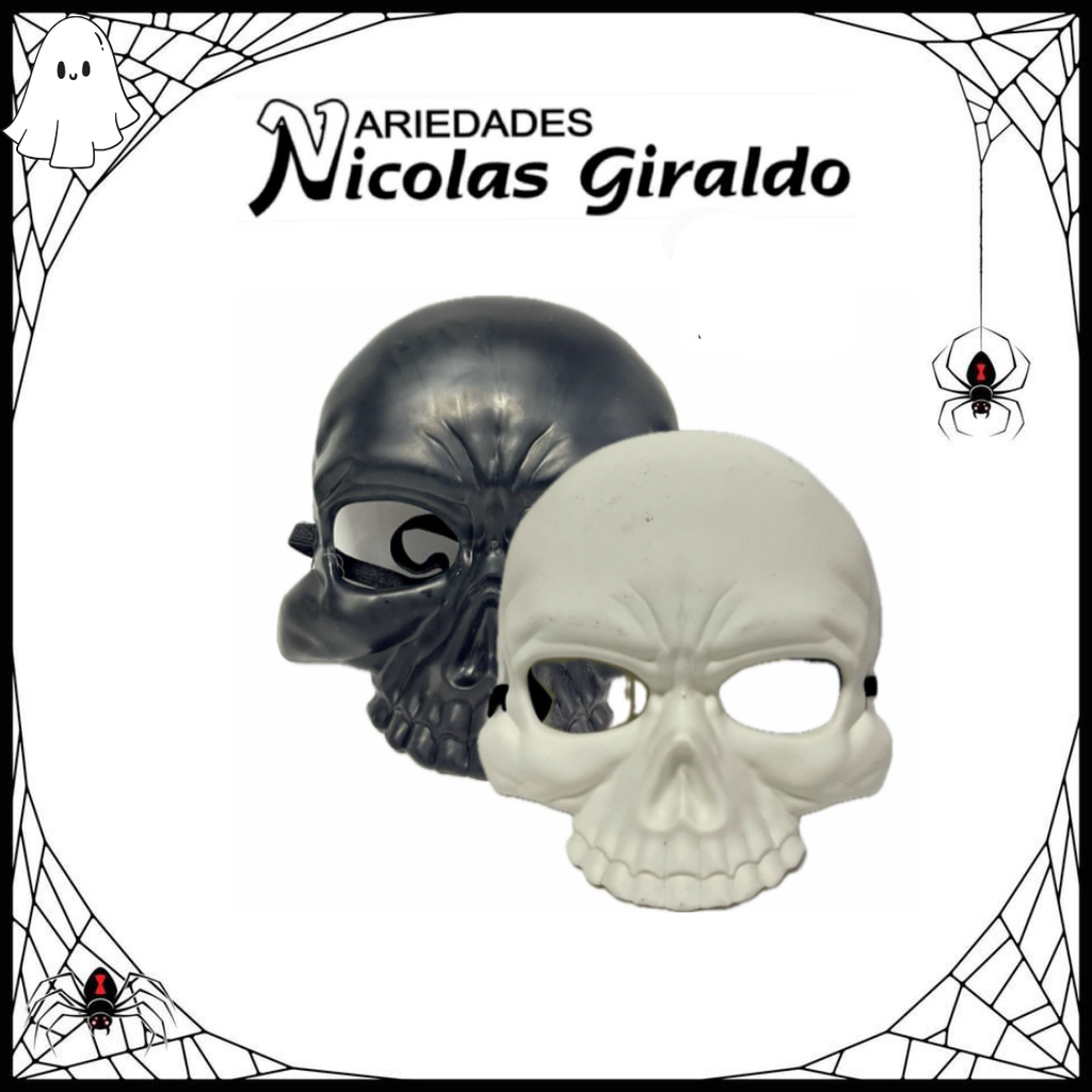 @Mascara halloween calavera mueca