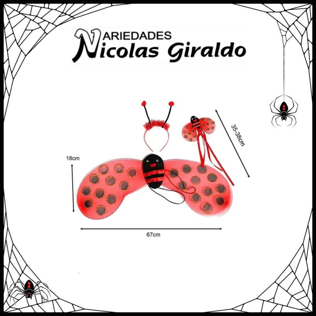 @kit halloween mariquita