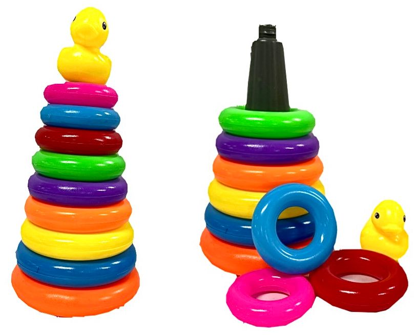 Didactico pato aros mediano