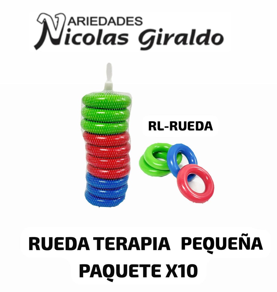 Rueda terapia pequeña x10