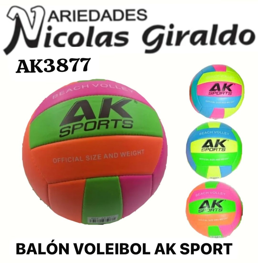 Balon voleibol ak sport