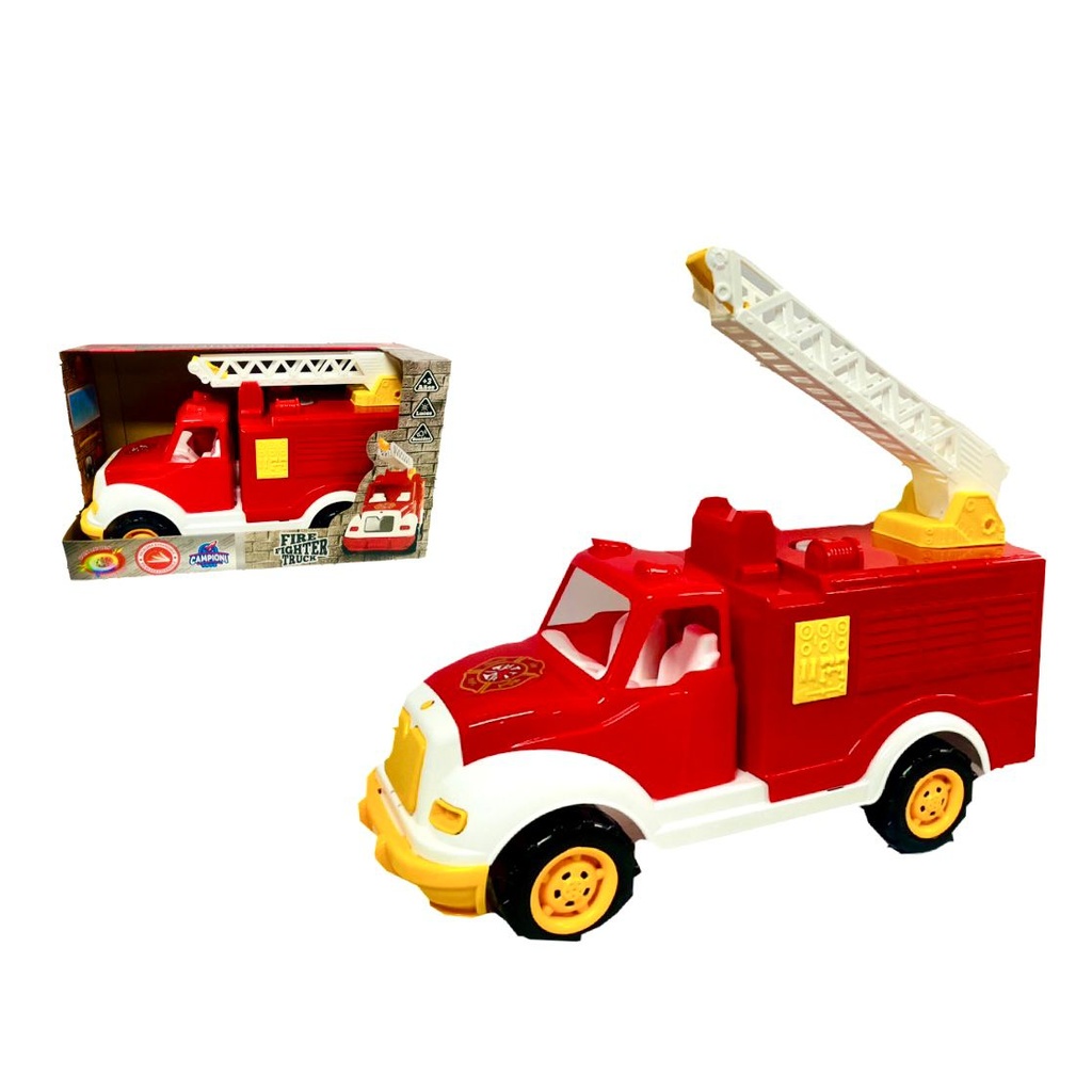 Carro bombero sonido gigante praktiplas
