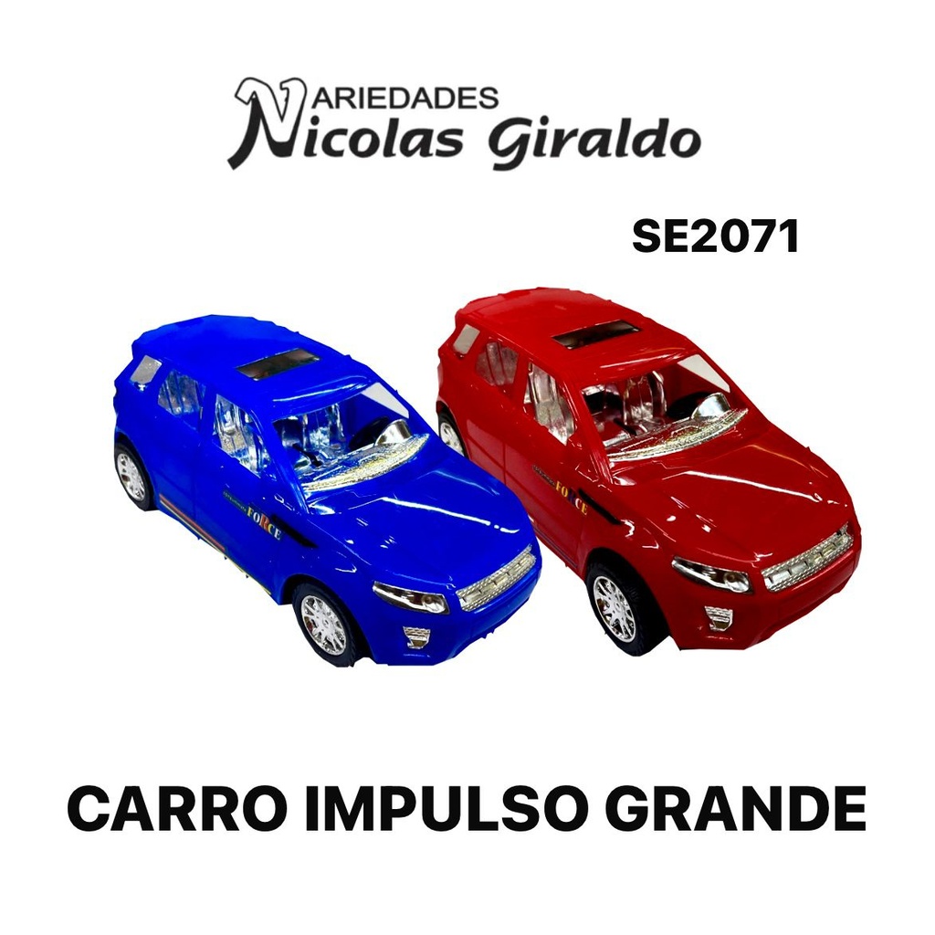 Carro impulso grande