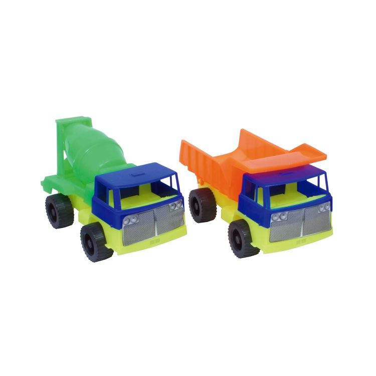 Carro x2 plastico color